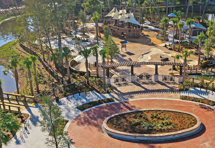 This beautiful park is just a short walk down the beach form Ocean Dunes villas.