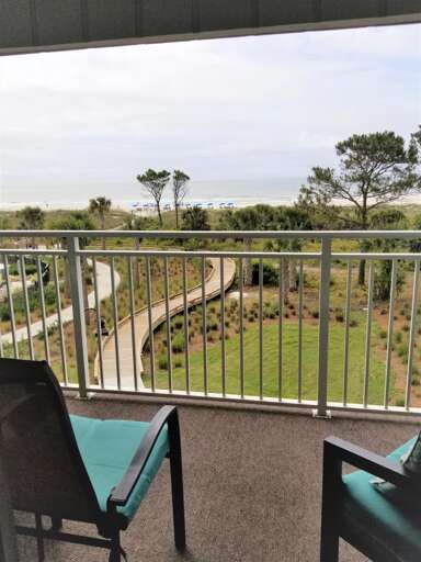 View from oceanfront balcony.