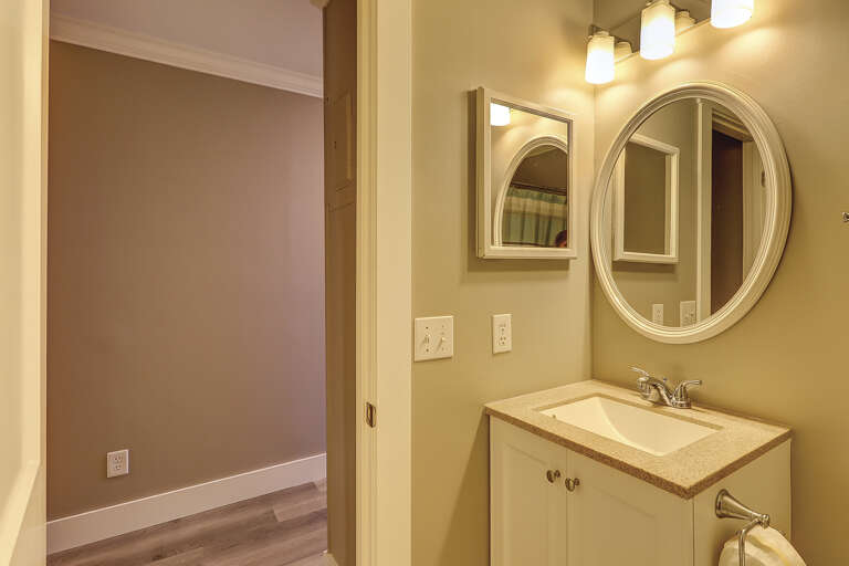 renovated bathroom with lots of storage! renovated bathroom with lots of storage!