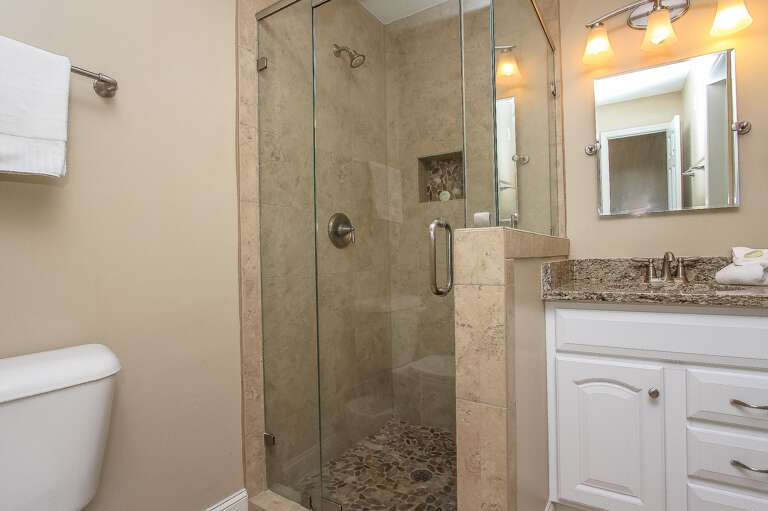 Guest Bathroom with Walk In Shower
