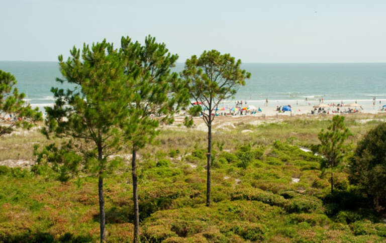 Direct Oceanfront view from balcony villa 416.