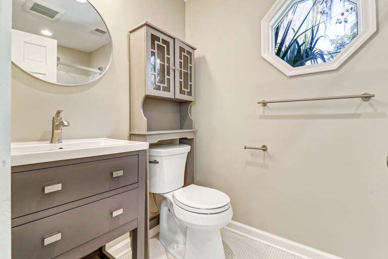 Newly renovated bathroom