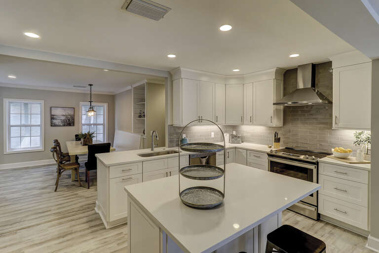 Newly renovated kitchen