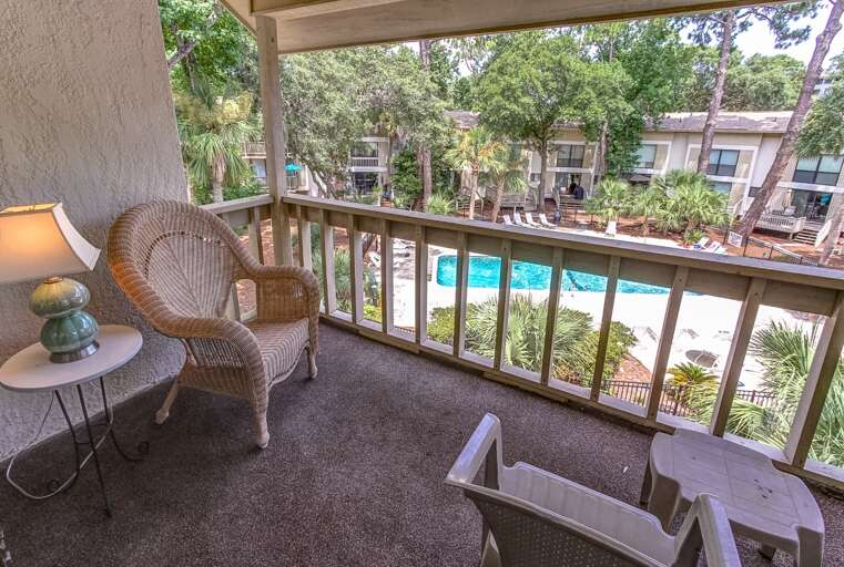 Enjoy the peaceful mornings on the large private balcony overlooking the pool. Seascape Villas have a relaxing, sub-tropical feel that offers two salt water swimming pools, walking trails and a series of lagoons with connecting bridges. Enjoy the peaceful mornings on the large private balcony overlooking the pool. Seascape Villas have a relaxing, sub-tropical feel that offers two salt water swimming pools, walking trails and a series of lagoons with connecting bridges.