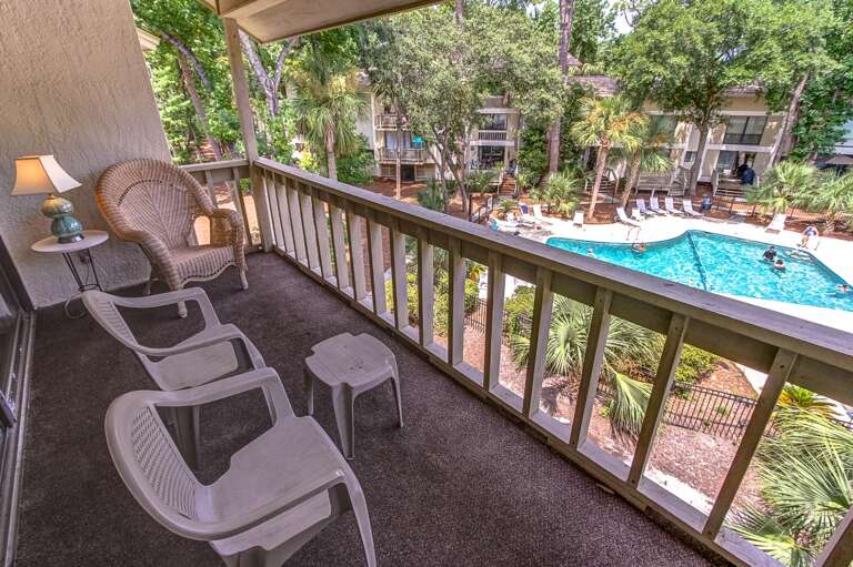 Enjoy the peaceful mornings on the large private balcony overlooking the pool. Seascape Villas have a relaxing, sub-tropical feel that offers two salt water swimming pools, walking trails and a series of lagoons with connecting bridges. Enjoy the peaceful mornings on the large private balcony overlooking the pool. Seascape Villas have a relaxing, sub-tropical feel that offers two salt water swimming pools, walking trails and a series of lagoons with connecting bridges.