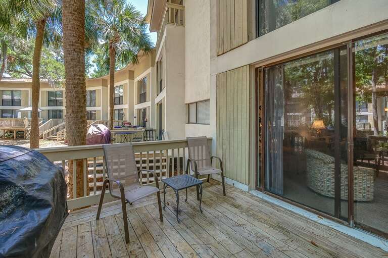 Enjoy a Relaxing day after some beach time on your patio grilling with the family .