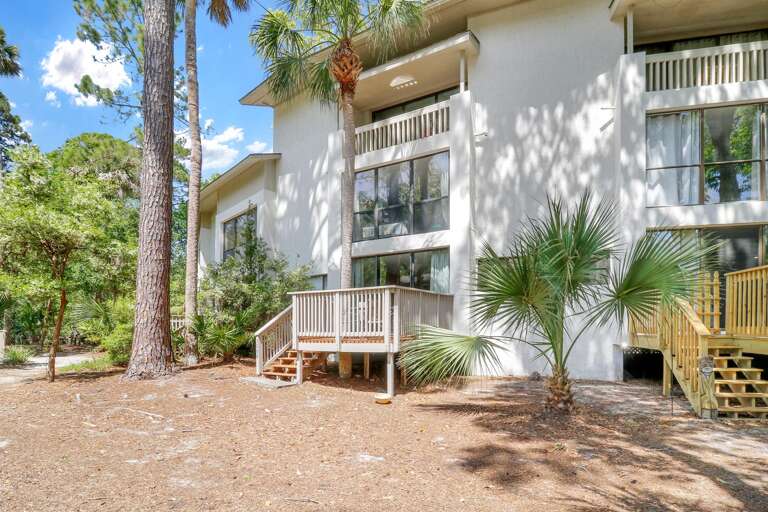 New exterior stucco on this building.  