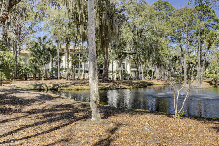 lagoon view on the property