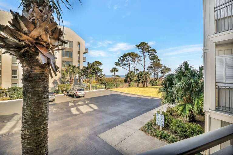 It has a fantastic ocean view from the balcony and is just steps to the beach.  It has a fantastic ocean view from the balcony and is just steps to the beach.