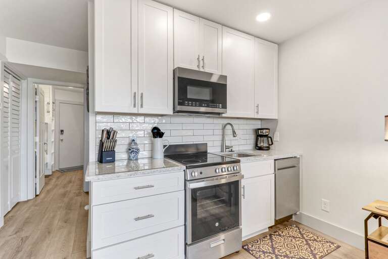 Features updated appliances giving the unit a modern and refreshed feel.