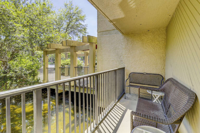 Master bedroom private balcony.   Master bedroom private balcony.