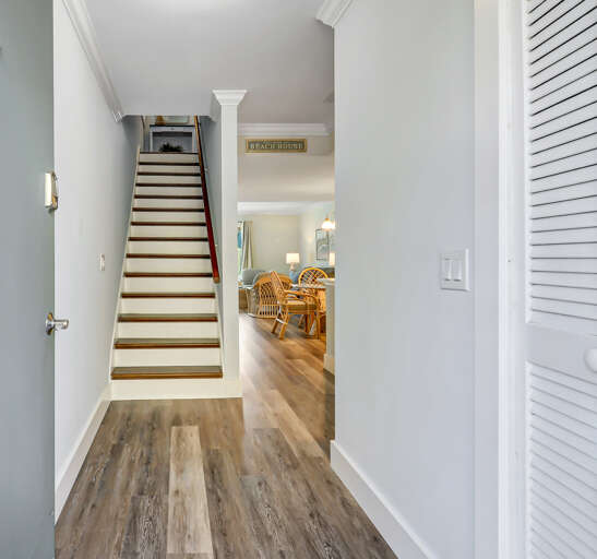 This is a two floor unit