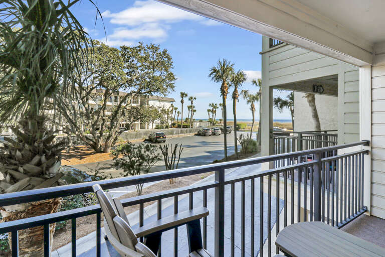 View from the balcony