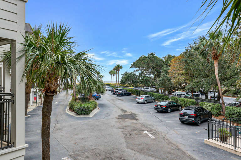 View from the balcony of Seaside 142.
Short walk to Coligny beach