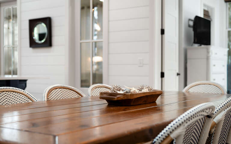 Gather around this beautiful dining table where every meal becomes a memorable moment with loved ones.