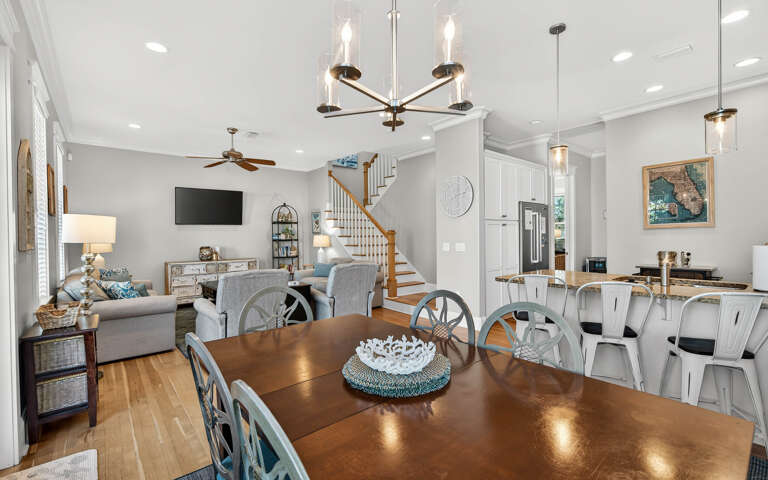 Relax in your open-concept haven where modern elegance meets coastal charmâperfect for gathering with loved ones.