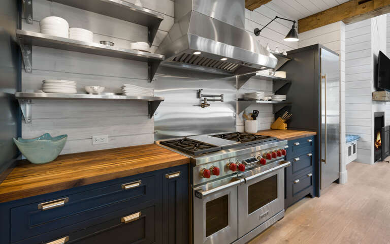 Your chef-quality kitchen features professional-grade appliances and ample prep space for culinary adventures.
