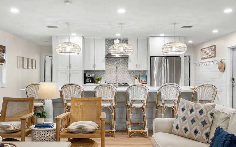 Your spacious kitchen flows seamlessly into the living area, perfect for cooking together while staying connected with family and friends.