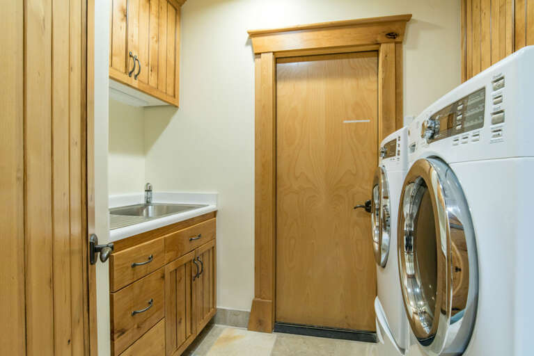 Laundry Room on lower level.