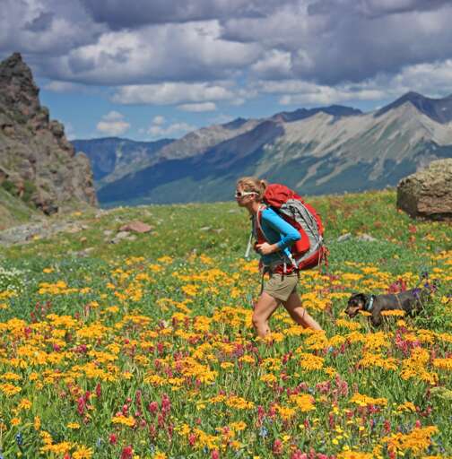 Hiking around Telluride is epic.