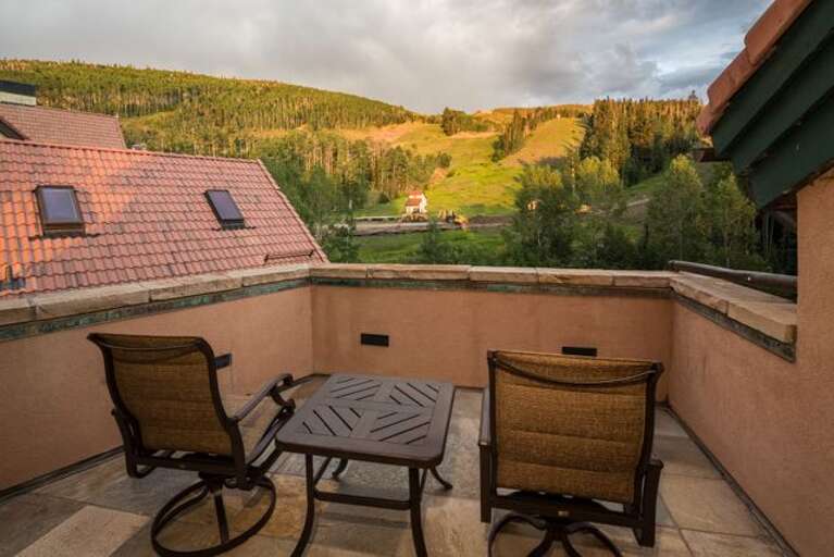 Veranda view from Master Suite deck.