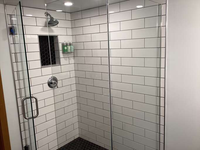 New master shower 2023