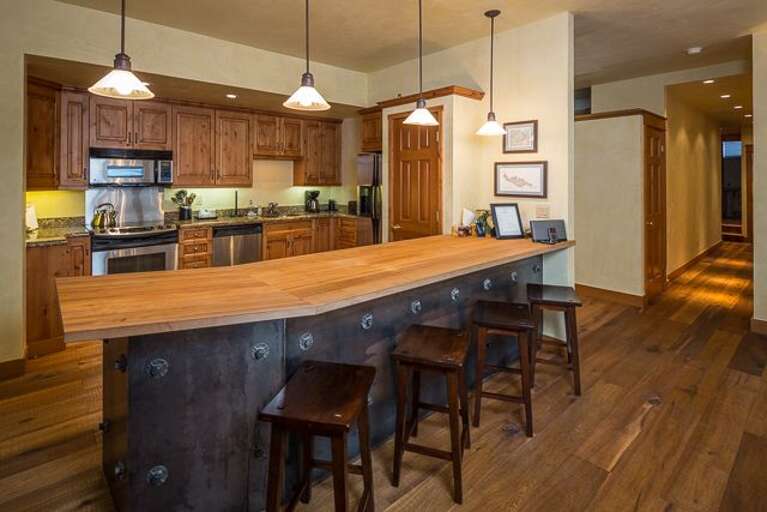 Well equipped kitchen.