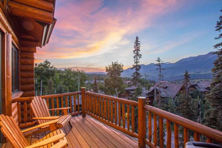 Main Level - Fabulous sunset deck views!