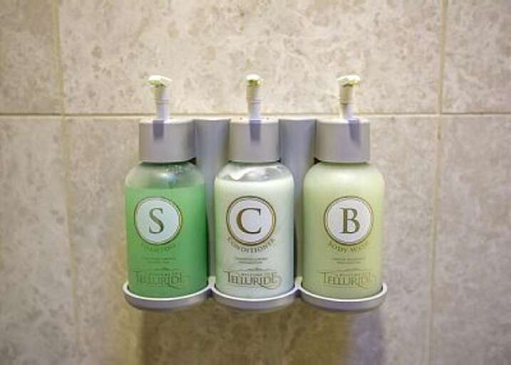 Welcome to Telluride exclusively created Spa products ~ Green Tea Lemongrass Shampoo and Conditioner. Satin Body Wash enriched with a blend of botanical extracts and vitamins - this gel will leave your skin feeling clean, moisturized and velvety soft. Welcome to Telluride exclusively created Spa products ~ Green Tea Lemongrass Shampoo and Conditioner. Satin Body Wash enriched with a blend of botanical extracts and vitamins - this gel will leave your skin feeling clean, moisturized and velvety soft.