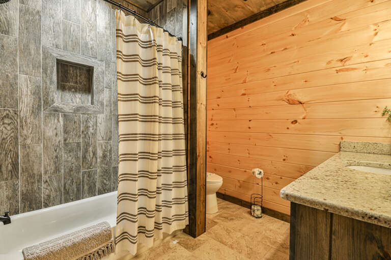 2nd Bathroom with Tub Shower