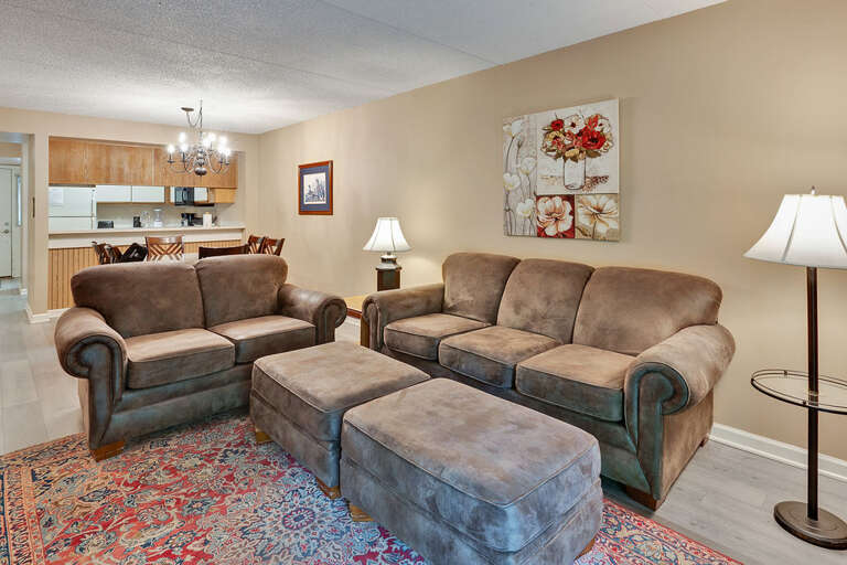 This living area gives your family a great place to visit with each other. This living area gives your family a great place to visit with each other.