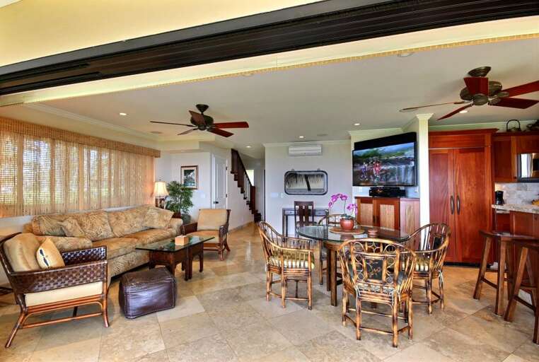 Living Room with Dining Area
