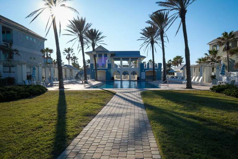 Cinnamon Beach Club pool and clubhouse Cinnamon Beach Club pool and clubhouse