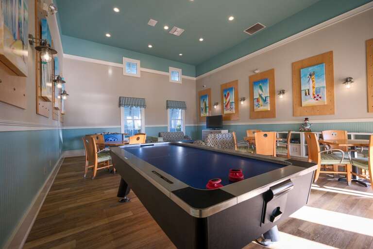 Clubhouse with games for family-friendly fun Clubhouse with games for family-friendly fun