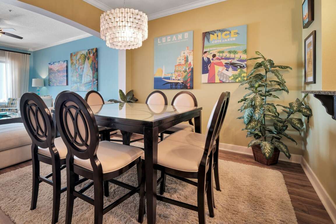 Dining room with ample seating, perfect for enjoying meals together Dining room with ample seating, perfect for enjoying meals together