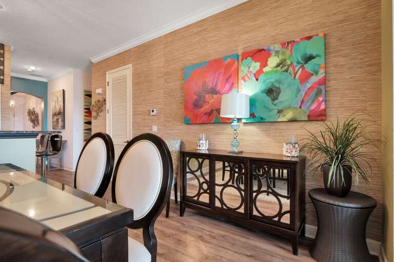 This condo is a dream for art lovers, featuring unique and captivating artwork throughout This condo is a dream for art lovers, featuring unique and captivating artwork throughout