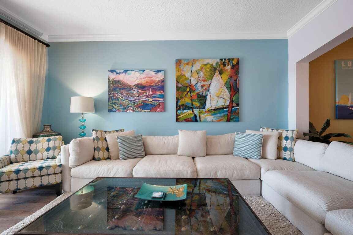 Elegantly designed living room with professional decor Elegantly designed living room with professional decor