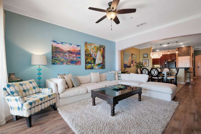 Inviting living room with thoughtful decor, designed for comfort and style Inviting living room with thoughtful decor, designed for comfort and style