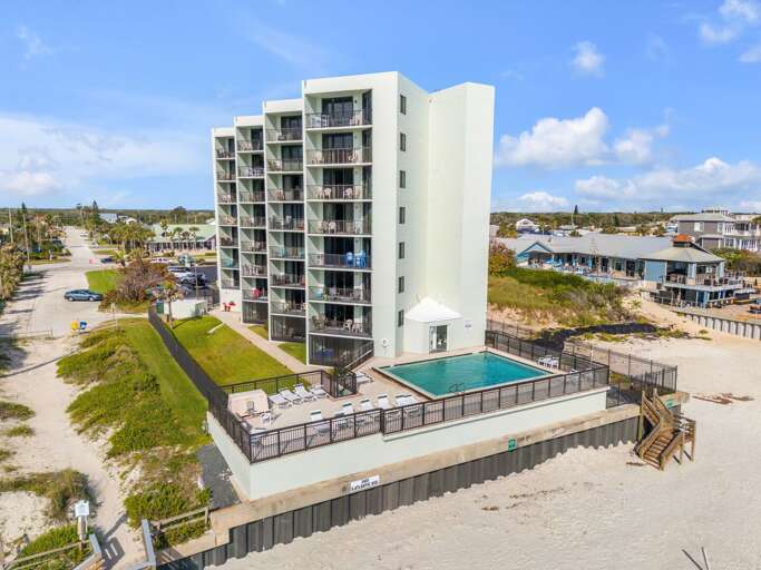 Ocean Trillium Suites offers private beach access to New Smyrna Beach, just steps away from your door
