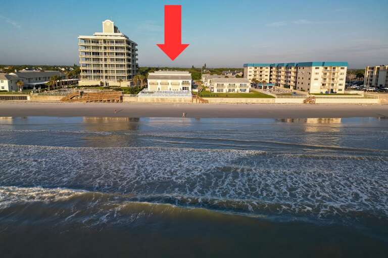 Oceanside Village sits right on the sandy shores of New Smyrna Beach - just steps from the ocean!