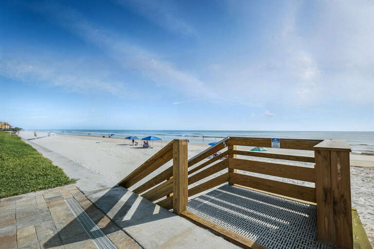 Sea Coast Gardens offers direct access to the pristine, no-drive New Smyrna Beach Sea Coast Gardens offers direct access to the pristine, no-drive New Smyrna Beach