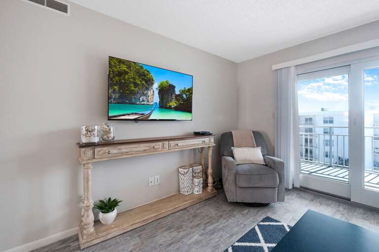 Large TV in the Living Room Large TV in the Living Room