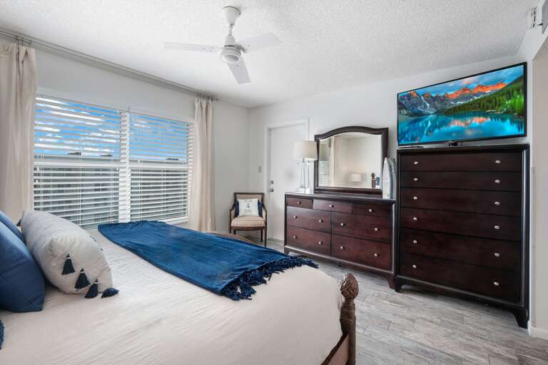 Large TV in the Master Bedroom Large TV in the Master Bedroom