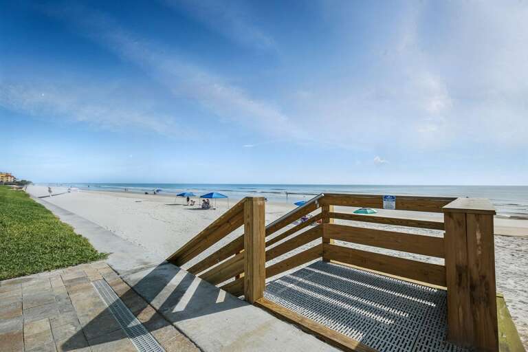 Sea Coast Gardens private beach access stairs Sea Coast Gardens private beach access stairs