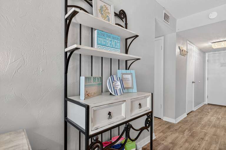 Enjoy updated, beachy décor inside the condo that perfectly captures coastal living vibes.