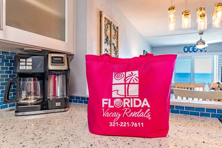 Feel right at home with our thoughtful starter kit, stocked with all the essentials to get your beach stay started.