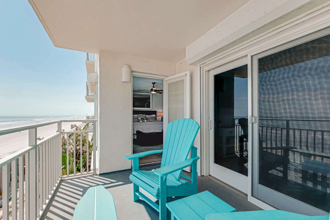 Balcony with private entrance from Master Bedroom Balcony with private entrance from Master Bedroom