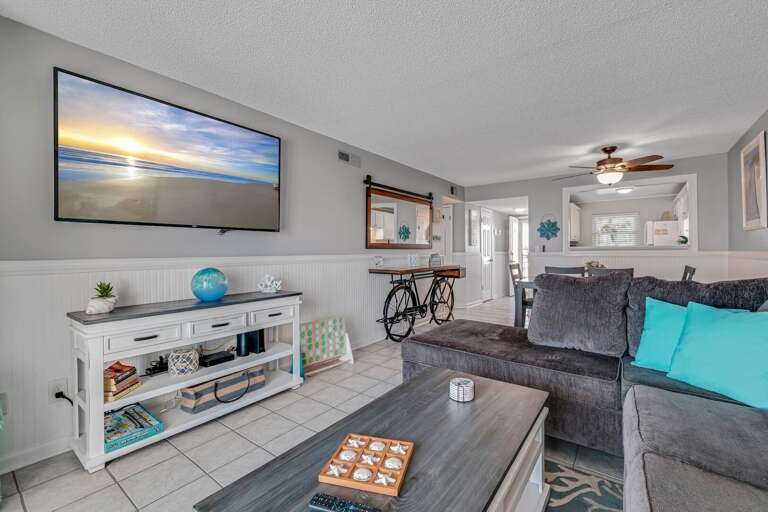 Large TV in the Living Room Large TV in the Living Room