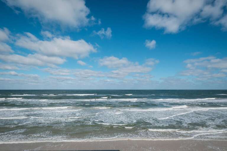 Your private 4th-floor balcony offers breathtaking sights of the tranquil no-drive stretch of New Smyrna Beach Your private 4th-floor balcony offers breathtaking sights of the tranquil no-drive stretch of New Smyrna Beach