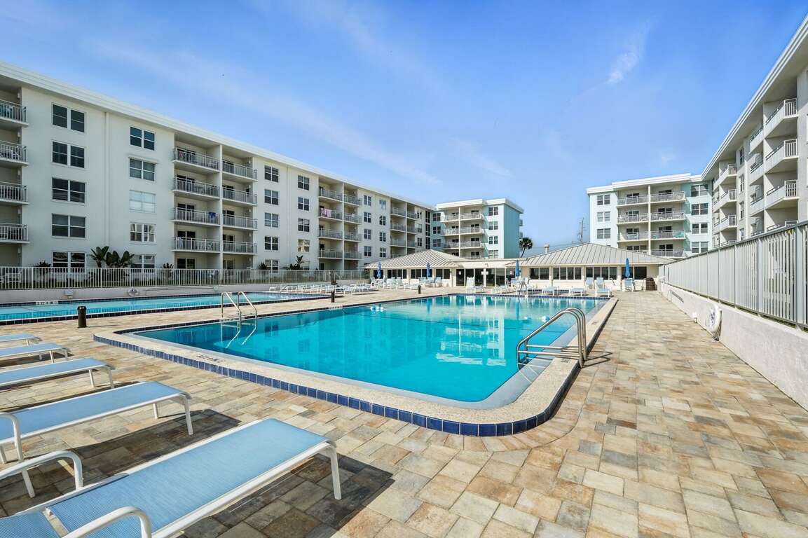 The Sea Coast Gardens pool deck features multiple pools, perfect for families and guests to enjoy a day by the water The Sea Coast Gardens pool deck features multiple pools, perfect for families and guests to enjoy a day by the water